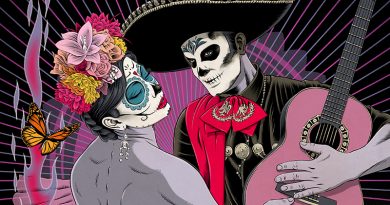 Stadt der Sterblichen-Illustration von Schwarwel Burlesque