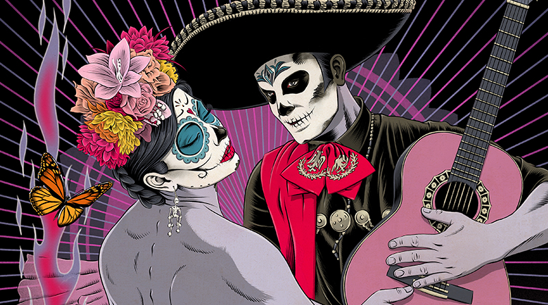 Stadt der Sterblichen-Illustration von Schwarwel Burlesque