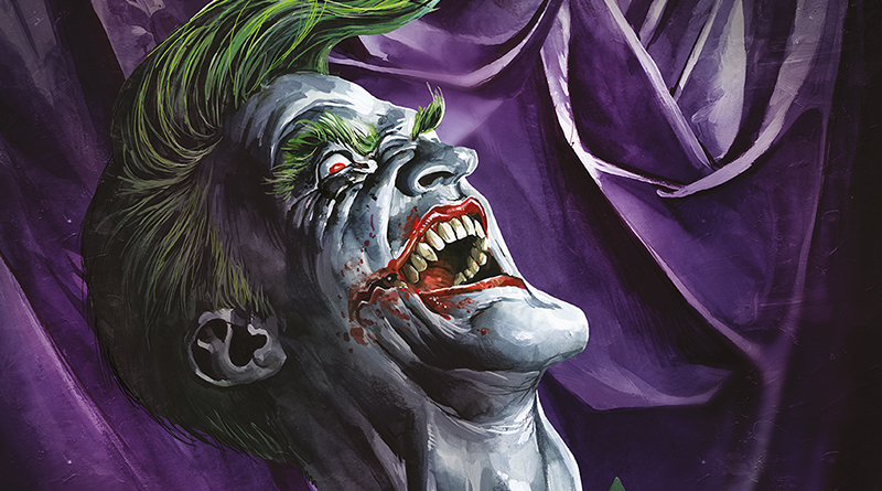 Illustration von Timo Wuerz: lachender Joker, Clown