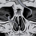 Cover #5 „Gevatter”, Totenkopf, von Schwarwel