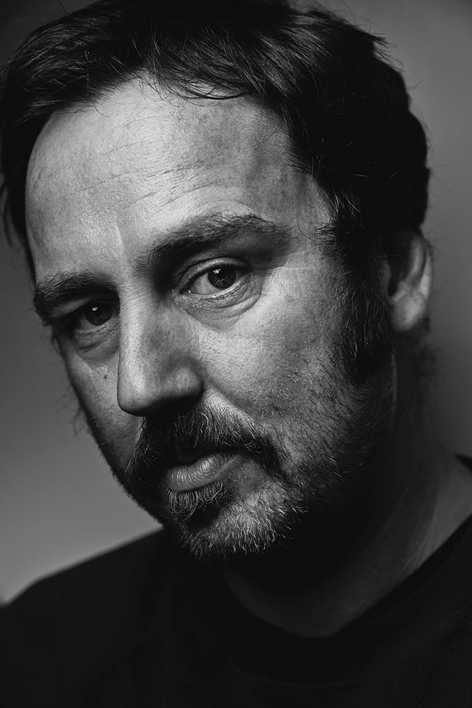 Porträtfoto Eric Wrede, s/w, von Fabian Schellhorn