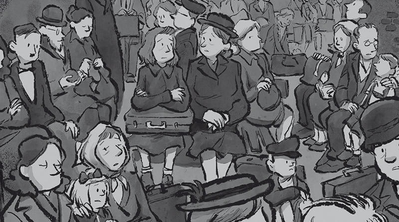 Auszug aus der Graphic Novel „Columbusstraße” von Tobi Dahmen