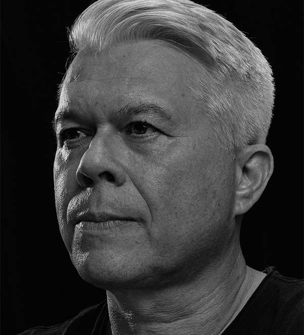 Porträtfoto Markus Kavka, s/w