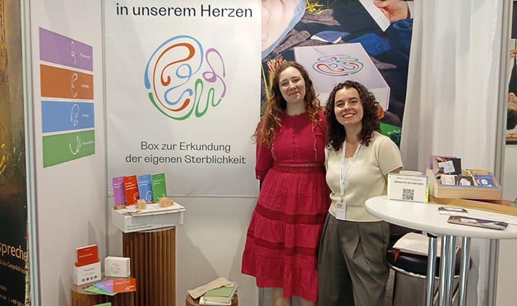 Auf der Messe Leben und Tod Bremen Mai 2025: Stand Wurm im Herzen