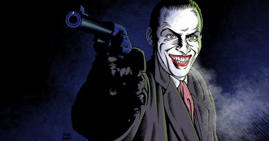 Illustration: Schwarwel, Batman-Comic Joker